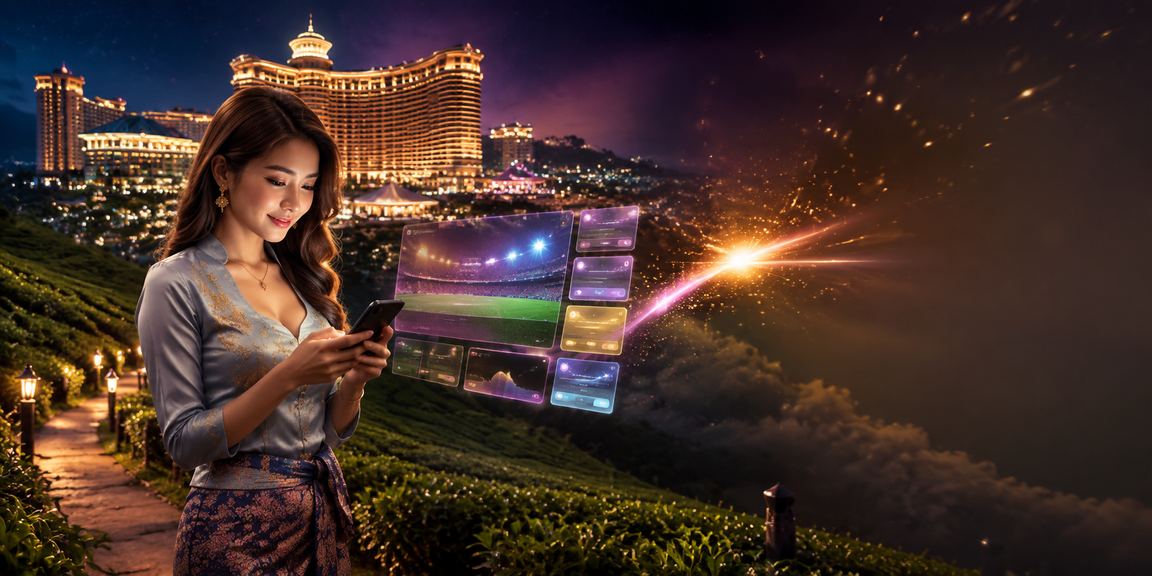 Pengguna Genting Highlands mengakses platform 33kv dengan selamat melalui telefon